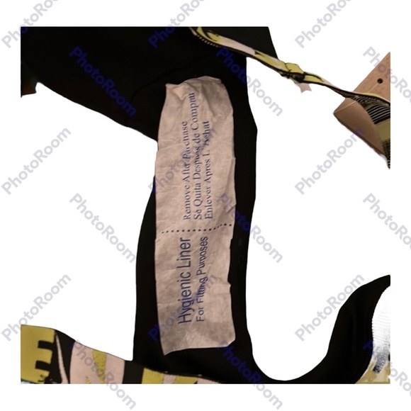 NWT | Nike | Bikini Bottoms | Size Small | Black, Lime Green & White - Picture 5 of 6